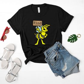 Retro Bee Kind Vintage Graphic Kindness T-Shirt